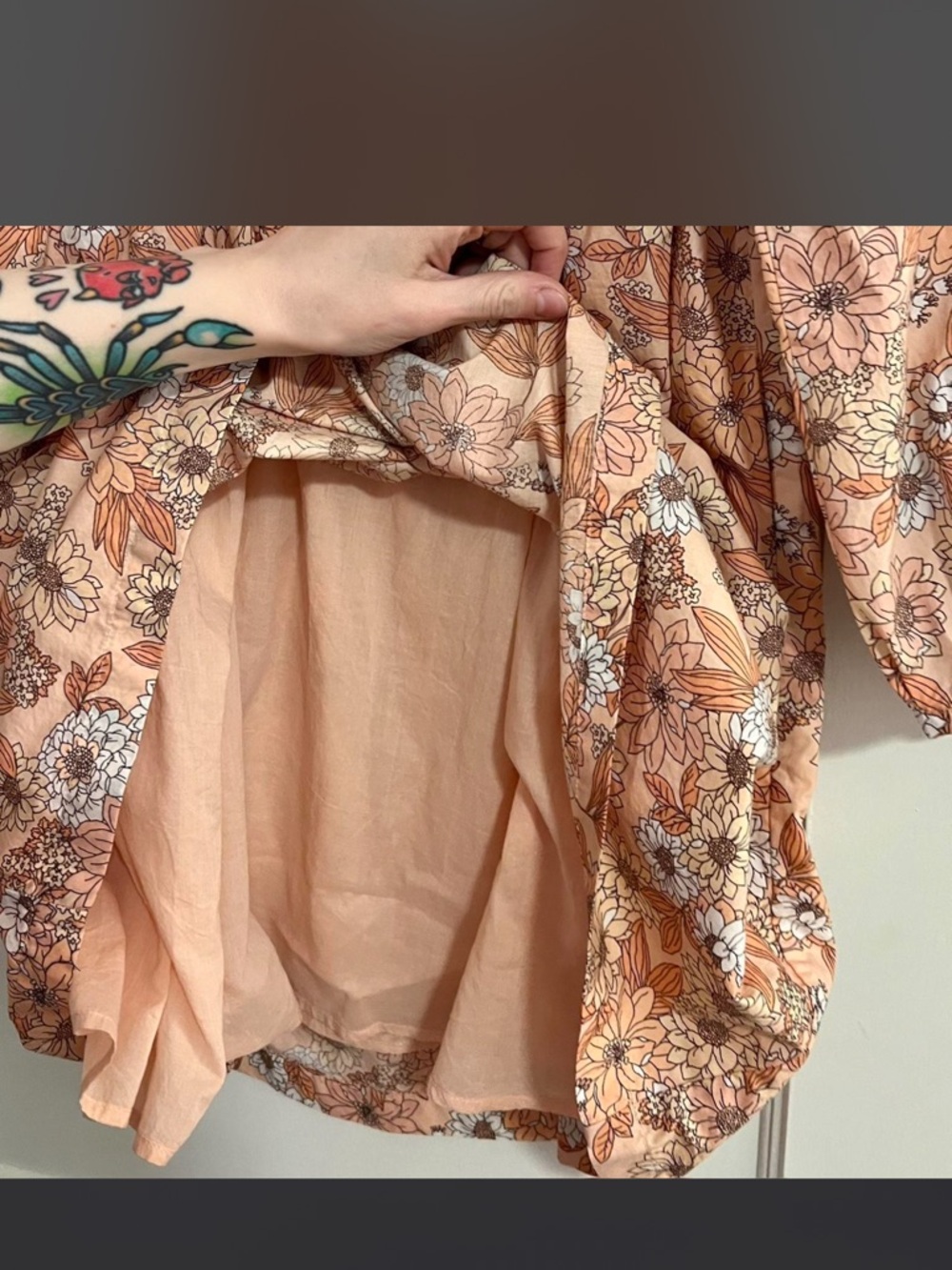 J.Crew Squareneck 100% Cotton Poplin Dress in the Zinnia Floral Print - Picture 9 of 12